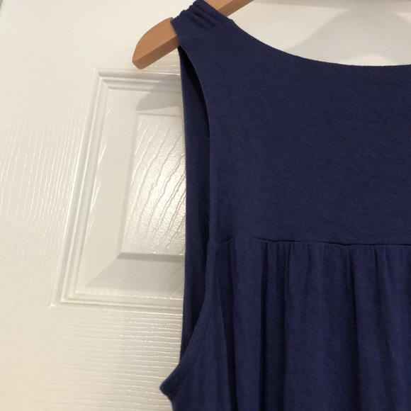 Tahari Scoop Neck Tank Top Maxi Dress - Picture 12 of 14